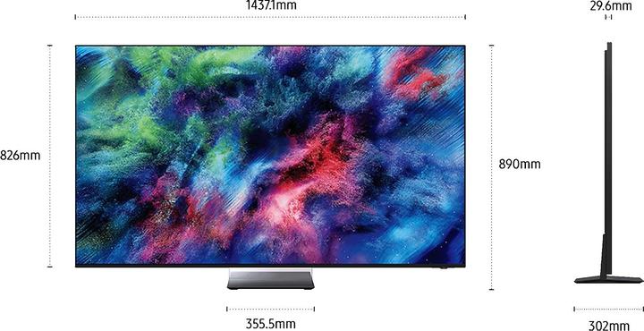 Actual product image Samsung MRE65R95HATXZU (65", R95H, Micro RGB, 4K, 2026, CH)