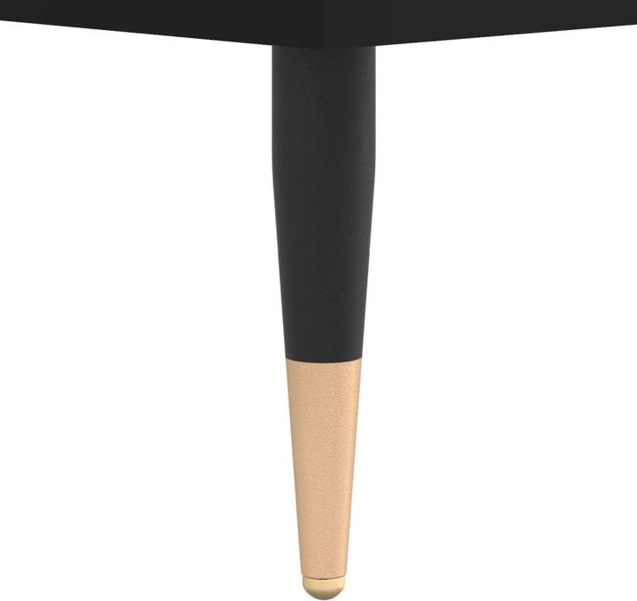 Image du produit vidaXL Plattenschrank Schwarz 85x38x48 cm Holzwerkstoff, Farbe