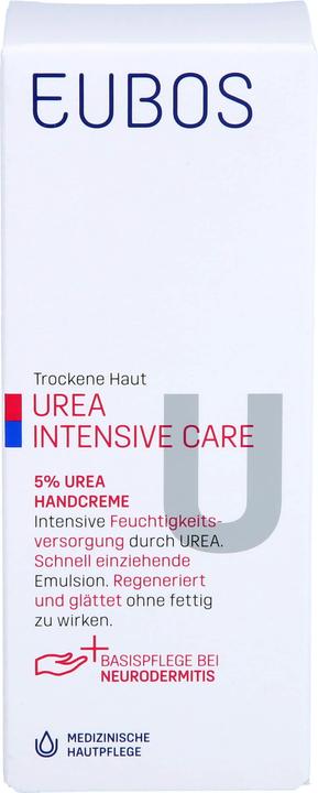 Eubos Crema per le mani per pelli secche all'urea 5%, crema da 75 ml (75 ml)
