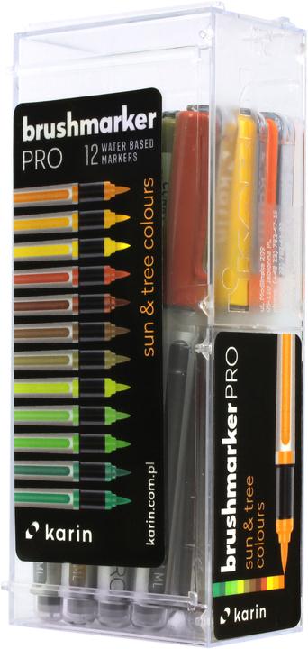 Image du produit Karin PRO - Marqueur à brosse (12x)