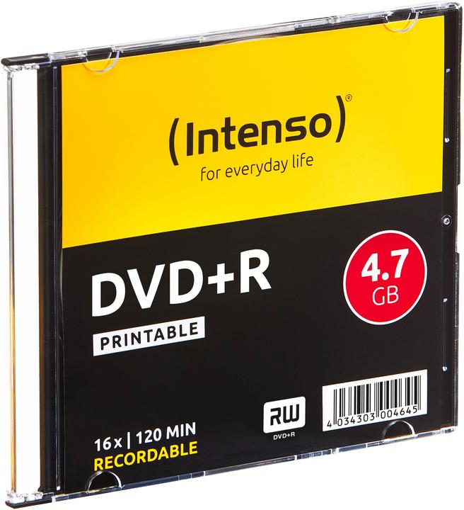 Produktbild Intenso Dvd+R 4.7gb (10x)