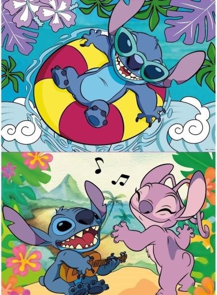 Actual product image Educa 2X100 Disney Stitch