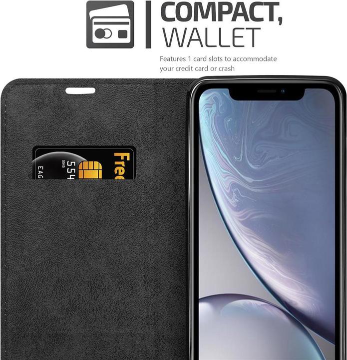 Immagine prodotto Cadorabo Libro Invis. Coperchio magnetico (Apple iPhone XR)