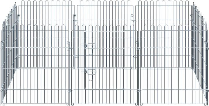 Immagine prodotto PawHut Recinto per la corsa libera come pista per cuccioli da 8 pezzi