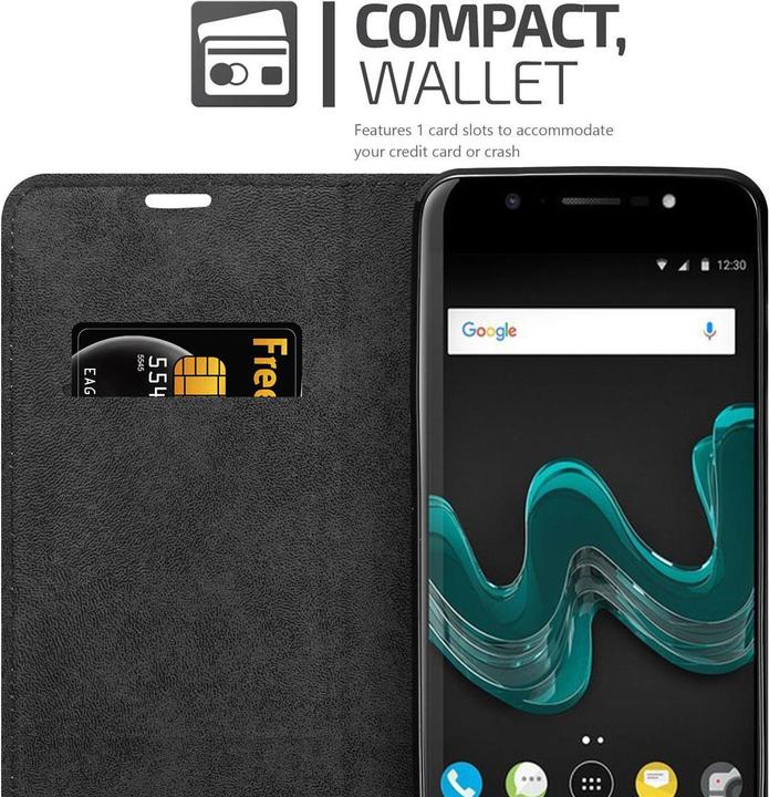 Image du produit Cadorabo Book Invis. Étui magnétique (Wiko WIM)