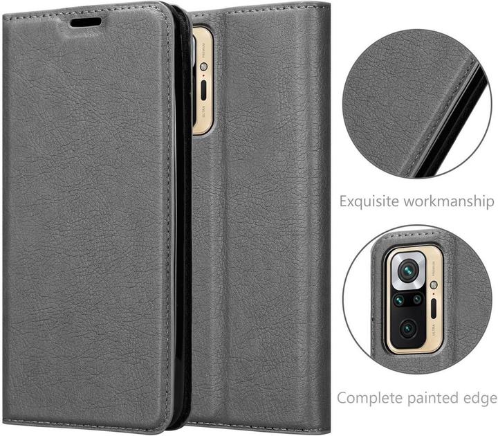 Produktbild Cadorabo Book Invis. Magnet Hülle (Xiaomi Redmi Note 10S, Xiaomi Mi Note 10)