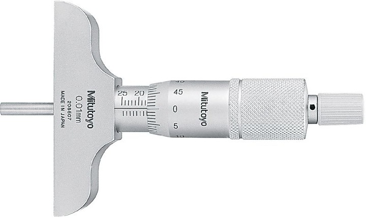 Actual product image Mitutoyo Depth micrometer (2.50 cm)