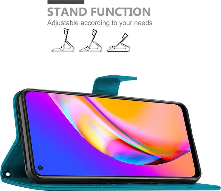 Immagine prodotto Cadorabo Copertina del libro a fiori (Oppo A94 5G)