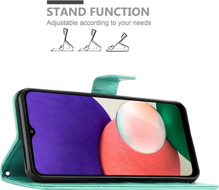 Image du produit Cadorabo Pochette Flower Book (Samsung Galaxy A22 5G)