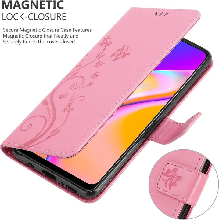 Immagine prodotto Cadorabo Copertina del libro a fiori (Oppo A94 5G)
