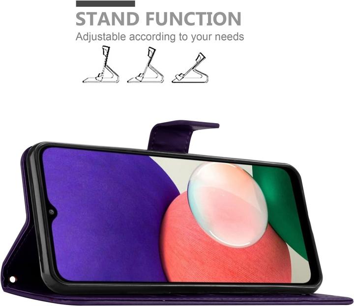 Image du produit Cadorabo Pochette Flower Book (Samsung Galaxy A22 5G)