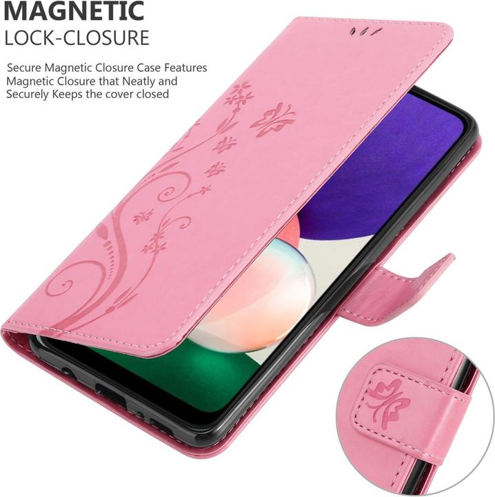 Immagine prodotto Cadorabo Copertina del libro a fiori (Samsung Galaxy A22 5G)