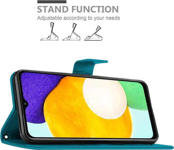 Produktbild Cadorabo Flower Book Hülle (Samsung Galaxy A13 5G)