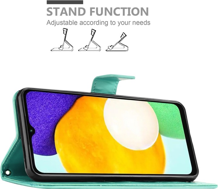 Actual product image Cadorabo Flower Book cover (Samsung Galaxy A13 5G)