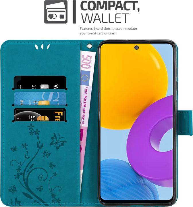 Immagine prodotto Cadorabo Copertina del libro a fiori (Samsung Galaxy M52 5G)