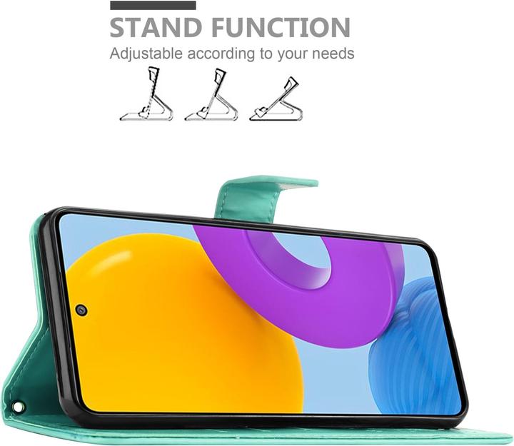 Image du produit Cadorabo Pochette Flower Book (Samsung Galaxy M52 5G)