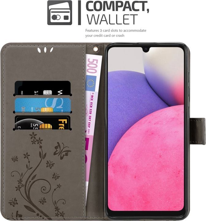 Produktbild Cadorabo Flower Book Hülle (Samsung Galaxy A33 5G)