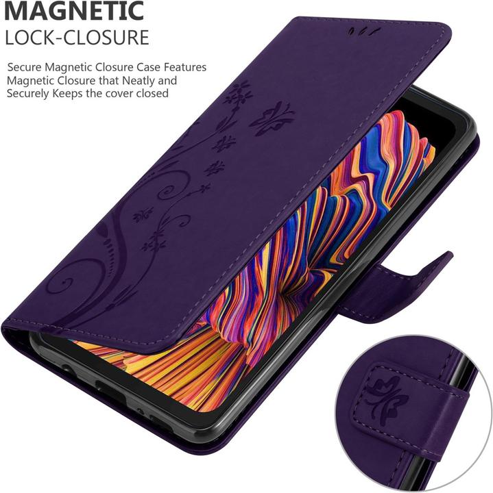 Immagine prodotto Cadorabo Copertina del libro a fiori (Samsung Galaxy Xcover Pro)