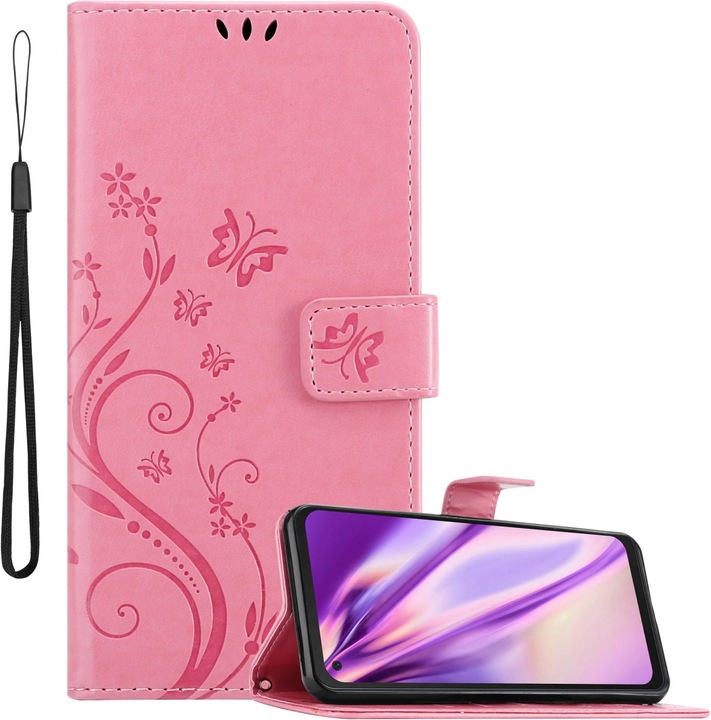Produktbild Cadorabo Flower Book Hülle (Samsung Galaxy Xcover Pro)