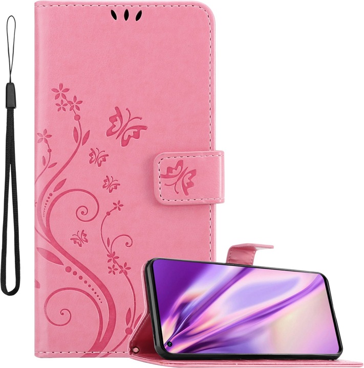 Actual product image Cadorabo Flower Book cover (Oppo Find X3 Neo)