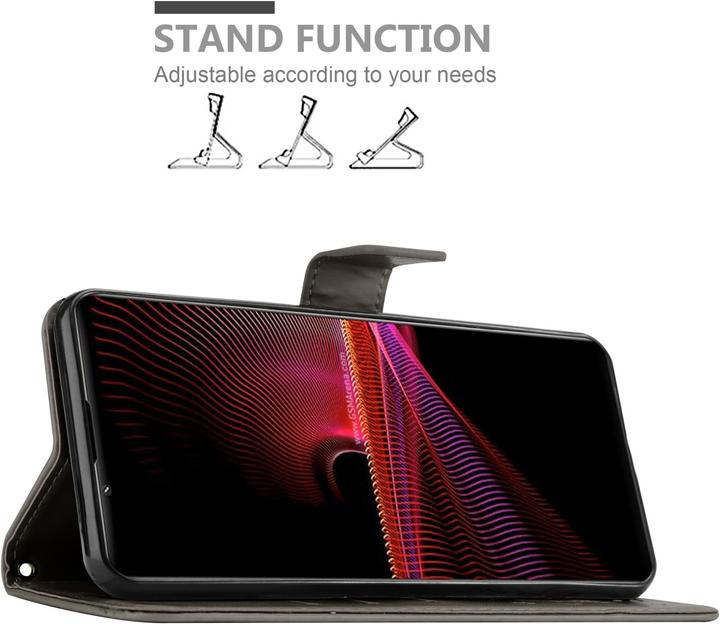 Image du produit Cadorabo Pochette Flower Book (Sony Xperia 1 III)