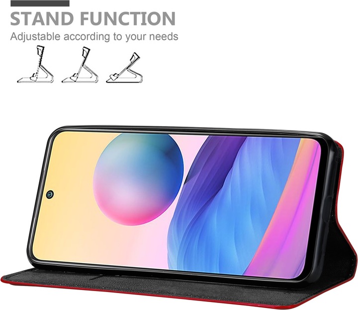 Actual product image Cadorabo Book Invis. Magnet sleeve (Xiaomi Redmi Note 10 5G, Xiaomi Poco M3 Pro 5G)