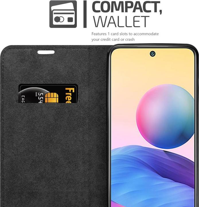 Productafbeelding Cadorabo Boek Invis. Magnetisch deksel (Xiaomi Redmi Note 10 5G, Xiaomi Poco M3 Pro 5G)