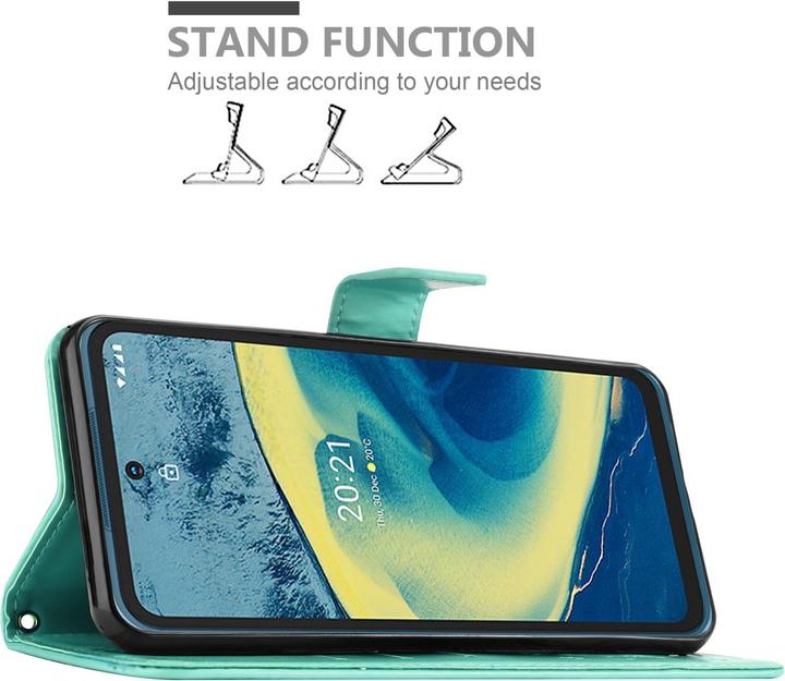 Image du produit Cadorabo Pochette Flower Book (Nokia XR20)