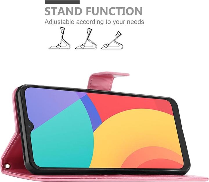 Image du produit Cadorabo Pochette Flower Book (Alcatel 1S (2021), Alcatel 3L)