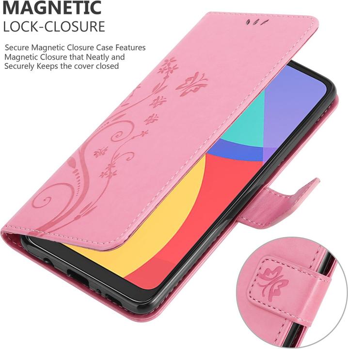 Image du produit Cadorabo Pochette Flower Book (Alcatel 1S (2021), Alcatel 3L)