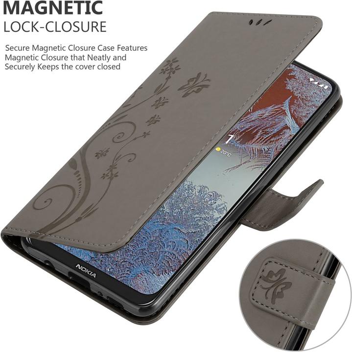 Immagine prodotto Cadorabo Copertina del libro a fiori (Nokia G10, Nokia G20)