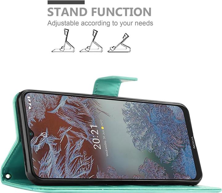 Immagine prodotto Cadorabo Copertina del libro a fiori (Nokia G10, Nokia G20)