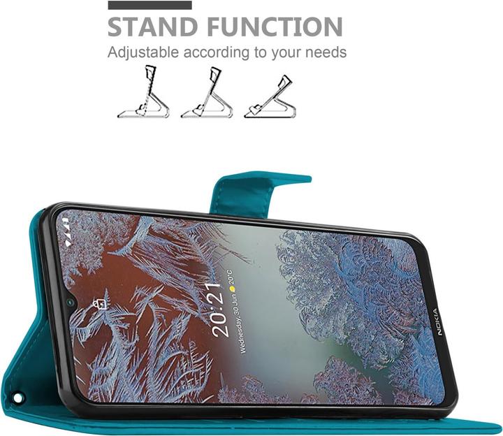 Immagine prodotto Cadorabo Copertina del libro a fiori (Nokia G10, Nokia G20)