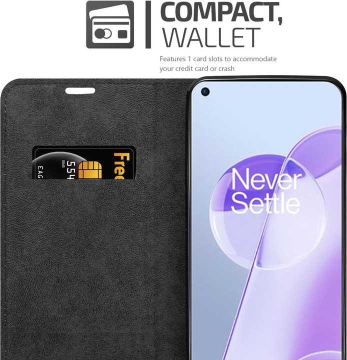 Actual product image Cadorabo Book Invis. Magnet sleeve (OnePlus 9RT 5G)