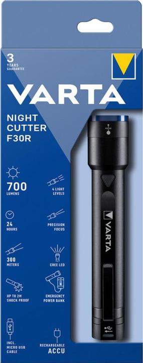 Produktbild Varta Night Cutter F30R (23 cm, 700 lm)
