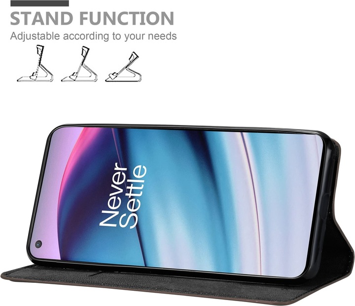 Produktbild Cadorabo Book Invis. Magnet Hülle (OnePlus Nord CE 5G)