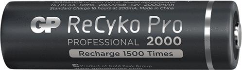 Produktbild GP Batteries Akku GP 2 x Akkus aa/r6 GP recyko pro ni-mh 2000mah 210aahcb-5eb2 (2 Stk., AA, 2000 mAh)