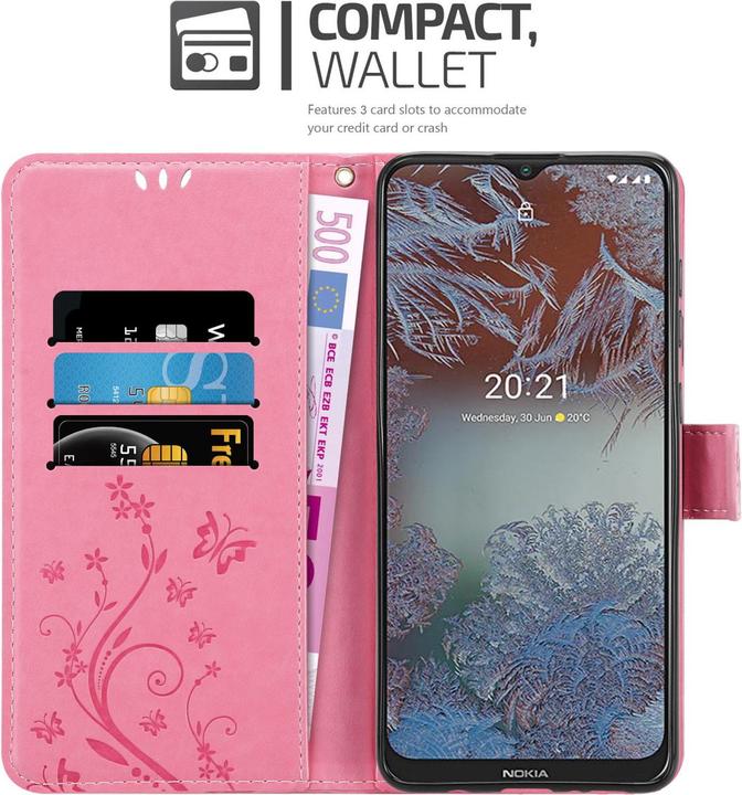 Immagine prodotto Cadorabo Copertina del libro a fiori (Nokia G10, Nokia G20)