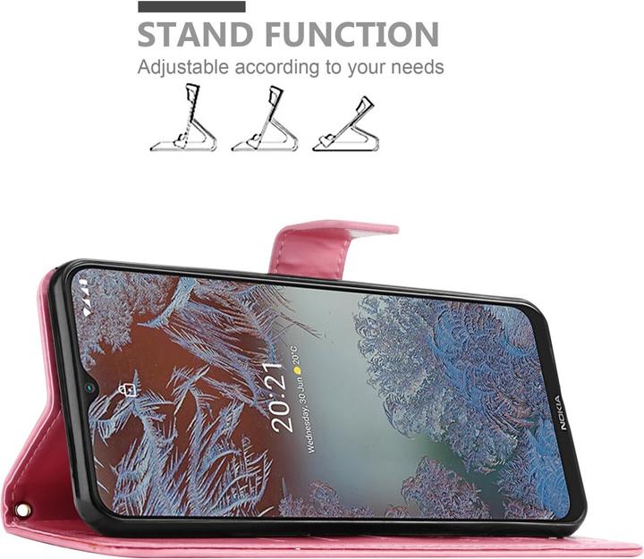 Immagine prodotto Cadorabo Copertina del libro a fiori (Nokia G10, Nokia G20)