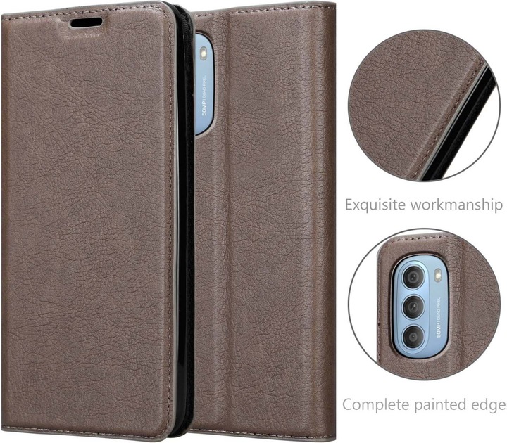 Actual product image Cadorabo Book Invis. Magnet sleeve (Motorola Moto G51 5G)