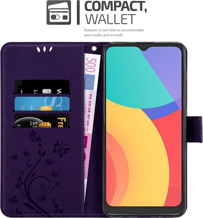 Immagine prodotto Cadorabo Copertina del libro a fiori (Alcatel 1S (2021))