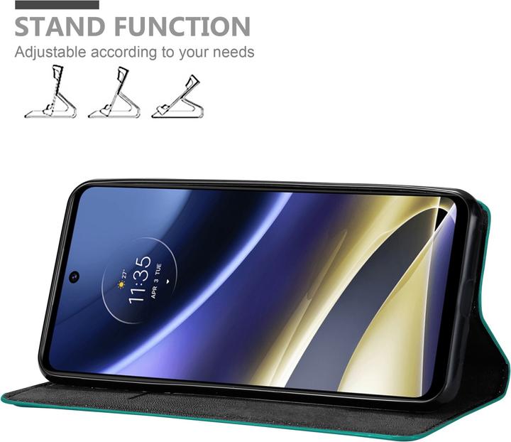 Actual product image Cadorabo Book Invis. Magnet sleeve (Motorola Moto G51 5G)