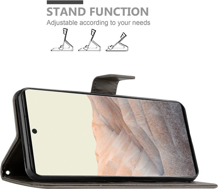 Produktbild Cadorabo Flower Book Hülle (Google Pixel 6 Pro)