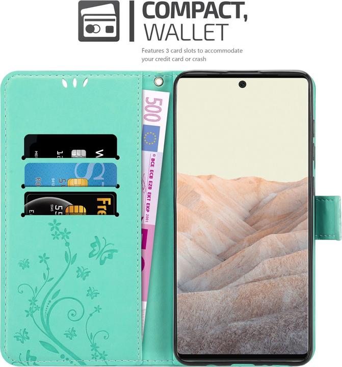 Produktbild Cadorabo Flower Book Hülle (Google Pixel 6 Pro)