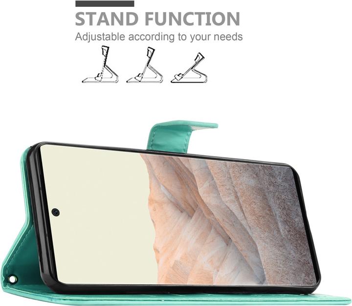 Produktbild Cadorabo Flower Book Hülle (Google Pixel 6 Pro)