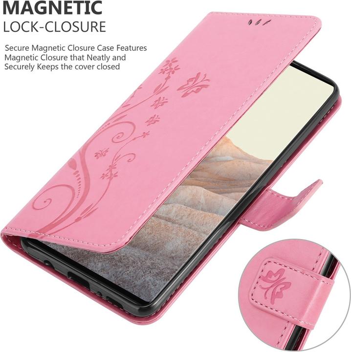 Produktbild Cadorabo Flower Book Hülle (Google Pixel 6 Pro)