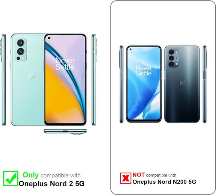 Image du produit Cadorabo Flip comme Invis Cover (OnePlus Nord 2 5G)