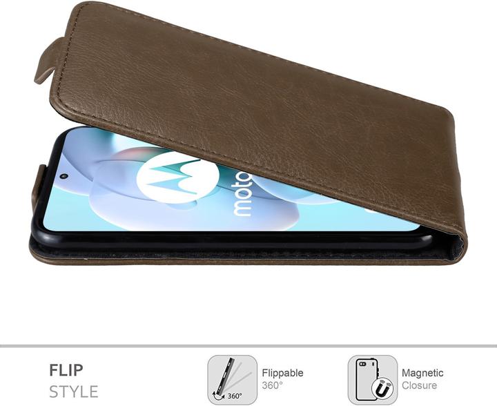 Actual product image Cadorabo Flip like Invis cover (Motorola Moto G31, Motorola Moto G41)
