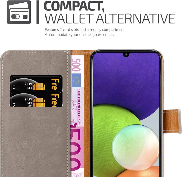 Image du produit Cadorabo Pochette Luxury Book (Samsung Galaxy A22, Samsung Galaxy A32, Samsung Galaxy M22)