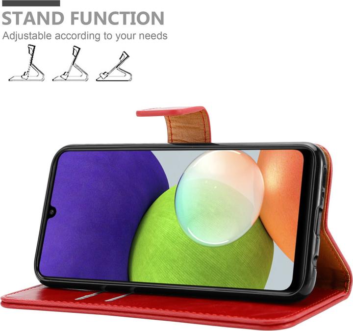 Image du produit Cadorabo Pochette Luxury Book (Samsung Galaxy A22, Samsung Galaxy A32, Samsung Galaxy M22)
